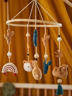 Mobile Musical WILD SAHARA Beige / Multicolore - Vertbaudet