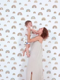 Papier Peint Arc-en-ciel Sunny LILIPINSO Multicolore - Lilipinso -Produit Pour Bébé papier peint arc en ciel sunny lilipinso 2