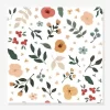 Papier Peint Feuilles Fleurs Bloem LILIPINSO Multicolore - Lilipinso