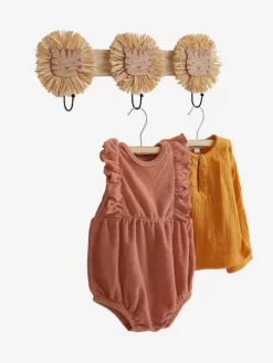 Patère Lions En Raphia Bois/raphia - Vertbaudet -Produit Pour Bébé patere lions en raphia 3