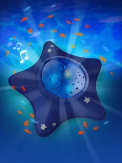 Peluche Veilleuse Projecteur Dynamique Calm Océan PABOBO Bleu - Pabobo -Produit Pour Bébé peluche veilleuse projecteur dynamique calm ocean pabobo 2