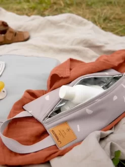 Pochette Isotherme LÄSSIG Taupe - Lassig -Produit Pour Bébé pochette isotherme lassig 5