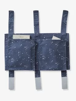 Rangement Multi Poches Spécial Lit En Hauteur Bleu Marine - Vertbaudet