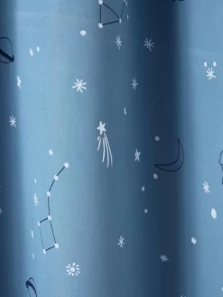 Rideau Occultant Détails Phosphorescents PLANETES Bleu - Vertbaudet -Produit Pour Bébé rideau occultant details phosphorescents planetes 2
