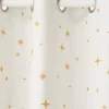 Rideau Occultant étoiles Blanc/étoiles - Vertbaudet