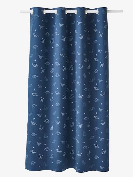 Rideau Occultant Phosphorescent Dino Bleu - Vertbaudet 2 Rideau Occultant Phosphorescent Dino Bleu - Vertbaudet – Image 2