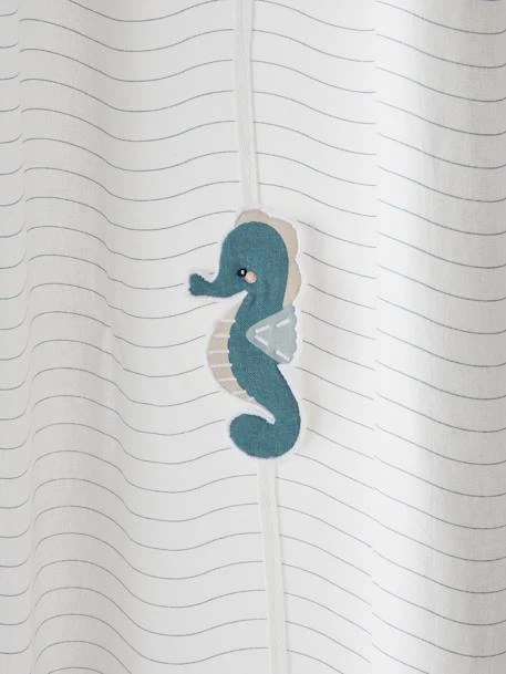 Rideau Tamisant Sous L'Océan Blanc - Vertbaudet 3 Rideau Tamisant Sous L'Océan Blanc - Vertbaudet – Image 3