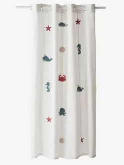 Rideau Tamisant Sous L'Océan Blanc - Vertbaudet