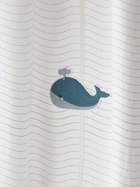 Rideau Tamisant Sous L'Océan Blanc - Vertbaudet 4 Rideau Tamisant Sous L'Océan Blanc - Vertbaudet – Image 4