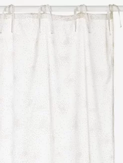 Rideau Voilage Pailleté Féérie Blanc / Paillettes - Vertbaudet