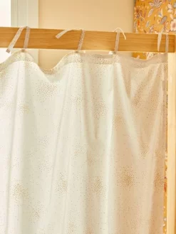 Rideau Voilage Pailleté Féérie Blanc / Paillettes - Vertbaudet -Produit Pour Bébé rideau voilage paillete feerie 3