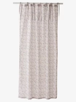 Rideau Voilage PLACE DU LILAS écru / Multicolore - Vertbaudet -Produit Pour Bébé rideau voilage place du lilas 2