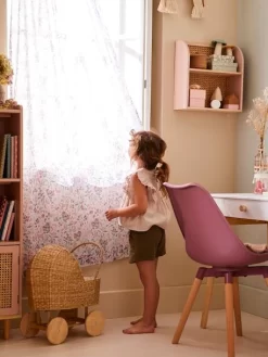 Rideau Voilage VICTORIA écru / Multicolore - Vertbaudet -Produit Pour Bébé rideau voilage victoria 4