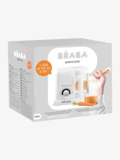 Robot 4 En 1 BEABA Babycook Solo Blanc/vert - Beaba -Produit Pour Bébé robot 4 en 1 beaba babycook solo 3