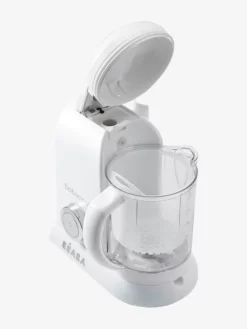 Robot 4 En 1 BEABA Babycook Solo Blanc/vert - Beaba -Produit Pour Bébé robot 4 en 1 beaba babycook solo 4