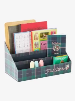 Set Rangement Bureau Ecusson Vert / Bleu - Vertbaudet 9 Set Rangement Bureau Ecusson Vert / Bleu - Vertbaudet -Produit Pour Bébé set rangement bureau ecusson 3