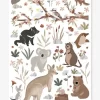 Stickers Animaux D'Australie Lilydale LILIPINSO Gris - Lilipinso