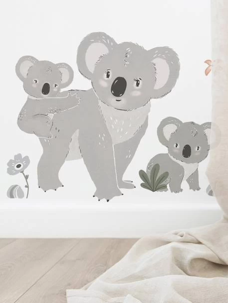 Stickers Géants Branche Koala Lilydale LILIPINSO Gris - Lilipinso 2 Stickers Géants Branche Koala Lilydale LILIPINSO Gris - Lilipinso – Image 2