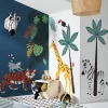 Stickers XL Green Jungle Multicolore - Vertbaudet