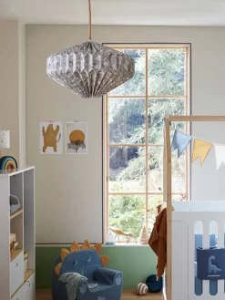 Suspension En Papier Origami Hanoï Vert - Vertbaudet -Produit Pour Bébé suspension en papier origami hanoi 2