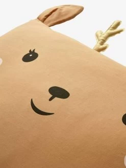 Taie D'oreiller Bébé Biche GREEN FOREST Beige - Vertbaudet -Produit Pour Bébé taie doreiller bebe biche green forest 3