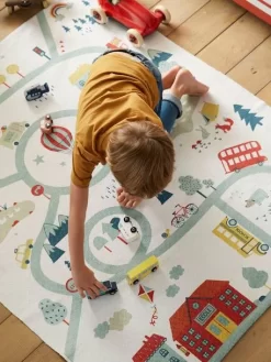 Tapis Circuit Joliville Ivoire - Vertbaudet -Produit Pour Bébé tapis circuit joliville 3