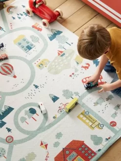 Tapis Circuit Joliville Ivoire - Vertbaudet -Produit Pour Bébé tapis circuit joliville 4