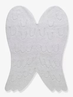 Tapis Coton Lavable Ailes D'anges LORENA CANALS Blanc - Lorena Canals