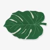 Tapis Coton Lavable Feuille Monstera LORENA CANALS Vert - Lorena Canals