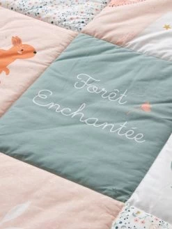 Tapis De Sol Patchwork FORET ENCHANTEE Rose / Multicolore - Vertbaudet 9 Tapis De Sol Patchwork FORET ENCHANTEE Rose / Multicolore - Vertbaudet -Produit Pour Bébé tapis de sol patchwork foret enchantee 3