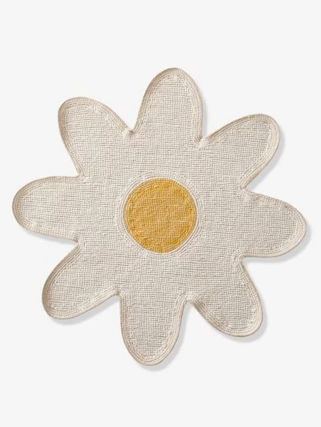 Tapis En éponge Fleur Blanc - Vertbaudet 2 Tapis En éponge Fleur Blanc - Vertbaudet – Image 2