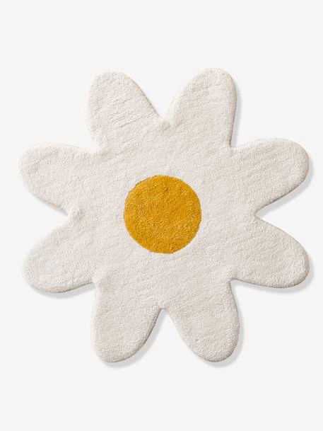 Tapis En éponge Fleur Blanc - Vertbaudet 1 Tapis En éponge Fleur Blanc - Vertbaudet