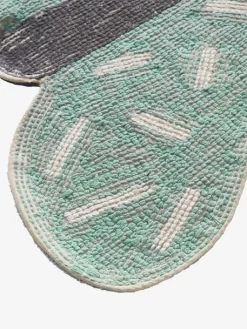 Tapis En éponge Papillon Bleu/blanc - Vertbaudet -Produit Pour Bébé tapis en eponge papillon 4