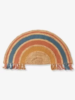 Tapis En Jute Arc-en-ciel WILD SAHARA Bleu / Multicolore - Vertbaudet