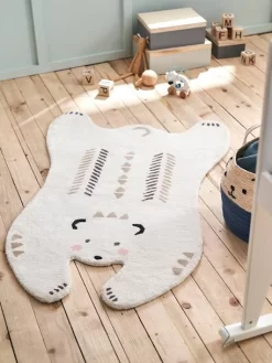 Tapis Ours Ecru - Vertbaudet -Produit Pour Bébé tapis ours 2