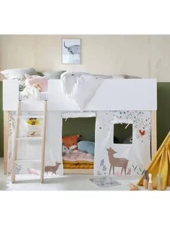Tente De Lit Forêt Enchantée Blanc - Vertbaudet -Produit Pour Bébé tente de lit foret enchantee 2