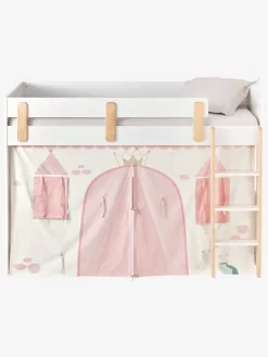 Tente De Lit Princesse Féérique Pour Lit Mezzanine Mi Hauteur Ligne Everest Rose - Vertbaudet -Produit Pour Bébé tente de lit princesse feerique pour lit mezzanine mi hauteur ligne everest 3