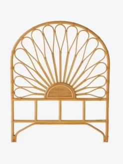 Tête De Lit Rotin Enfant Fleur Naturel - Vertbaudet -Produit Pour Bébé tete de lit rotin enfant fleur 2