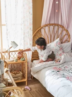 Tête De Lit Rotin Enfant Fleur Naturel - Vertbaudet -Produit Pour Bébé tete de lit rotin enfant fleur 4