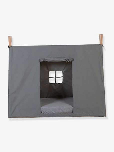 Toile De Lit Tipi Childhome Gris - Childhome 2 Toile De Lit Tipi Childhome Gris - Childhome – Image 2