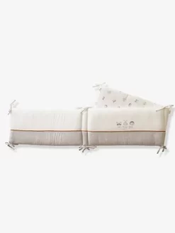 Tour De Lit En Coton Bio* MINI COMPAGNIE écru / Gris - Vertbaudet