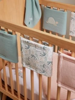 Tour De Lit / Tour De Parc Pare-chocs SOUS L'OCÉAN Rose - Vertbaudet -Produit Pour Bébé tour de lit tour de parc pare chocs sous locean 2