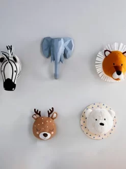 Trophée Mural éléphant Lumineux Gris - Vertbaudet -Produit Pour Bébé trophee mural elephant lumineux 3